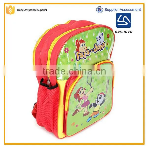2016 Sannovo Wholesale Cute Polyester Kids Cartoon Picture of School Bag Supplier's Choice photo-2