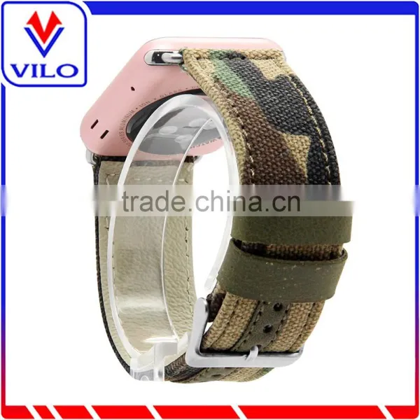 2016 Hot Selling Fashion Canvas Strap Band For Apple Watch 38mm 42mm photo-2