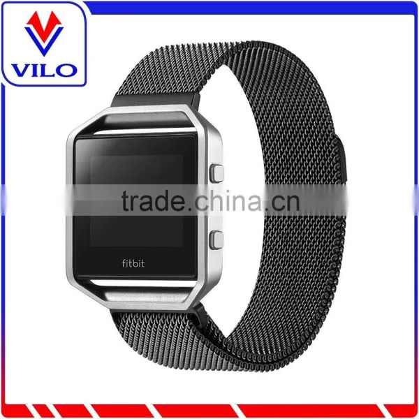 Mesh Staninless Steel Loop Watch Strap for Fitbit Blaze With Adapter , For Fitbit Watch Band Strap, Bands for Fitbit Blaze photo-6