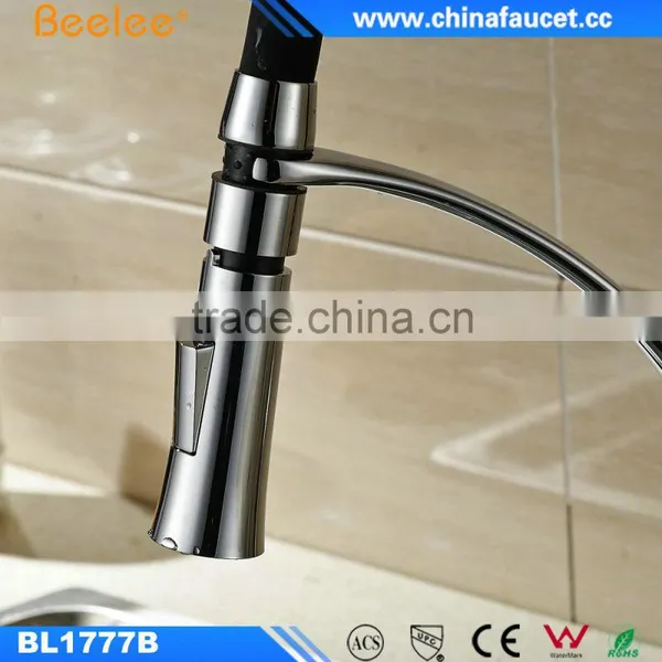 China Kitchen Faucet Hot Cold Water Pull Out Tap Wash Basin Torneira da photo-6