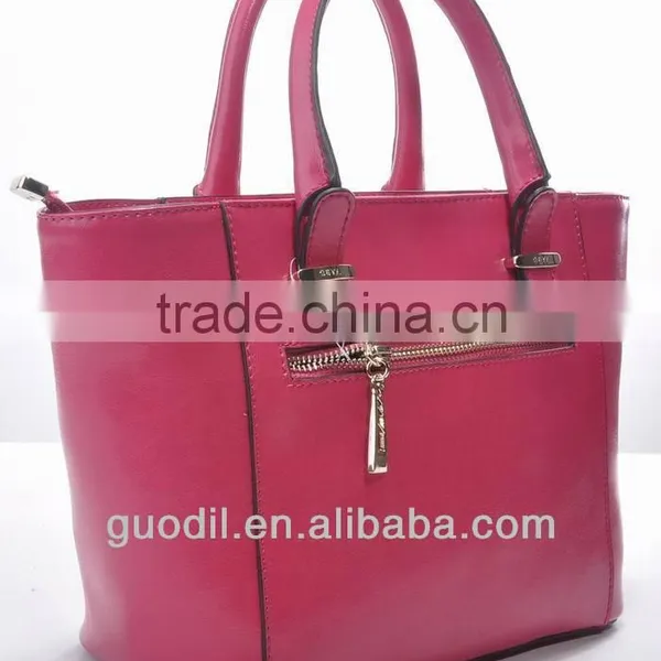 Shiny Smooth Leather Bag 2014 Latest Design Bags Woman's Handbags photo-4