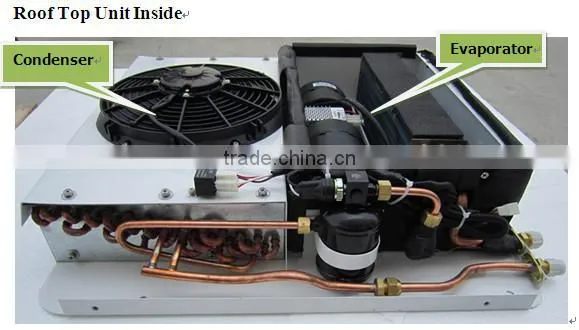 TKT-200E Roof Top Mounted 12 Volt Electric Reefer Units photo-2