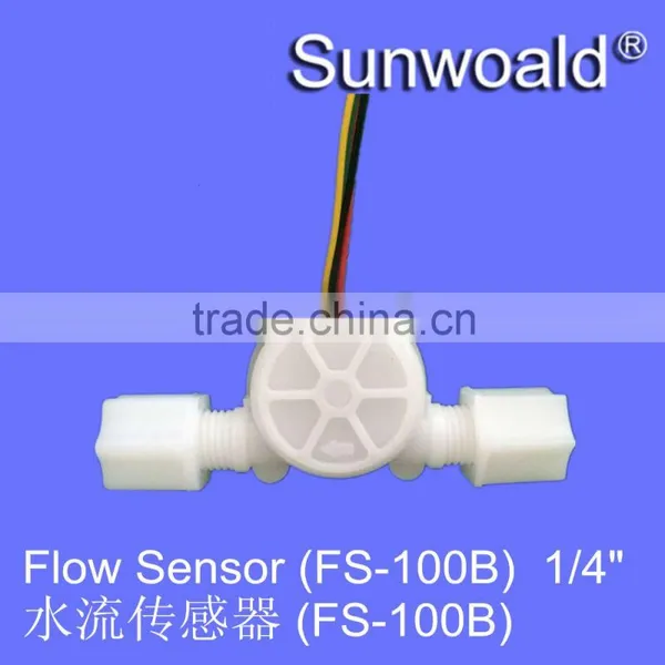 1/4" Plastic Water Flow Sensor photo-2