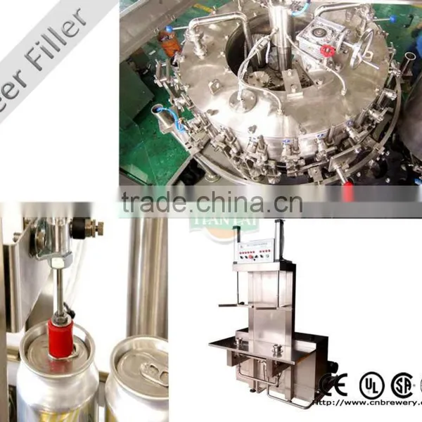 Small Automatic Beer Keg Bottle or Can Filling Machines