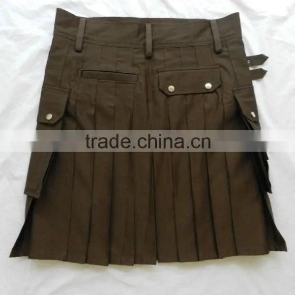 DELUXE Dark Brown Utility / Modern Kilt photo-2