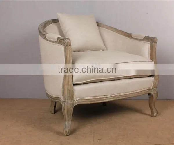 Rural Wooden Big Size Sofa Armchair photo-2
