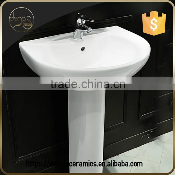 Hot Sale Dennis L-604 Pedestal Small Size Wash Basin