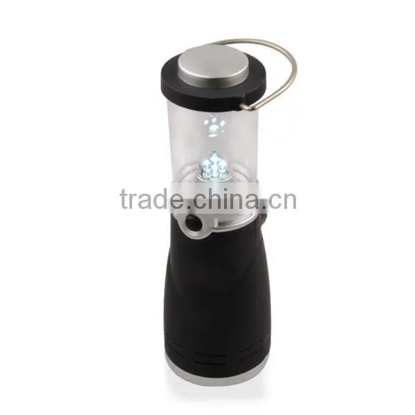 Self-Sufficient 4 LED Crank Rechargeable Led Lantern photo-2