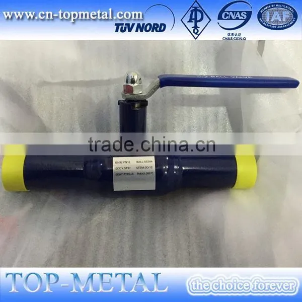 Hot Sale Flange 3pc Welded Ball Valve photo-3