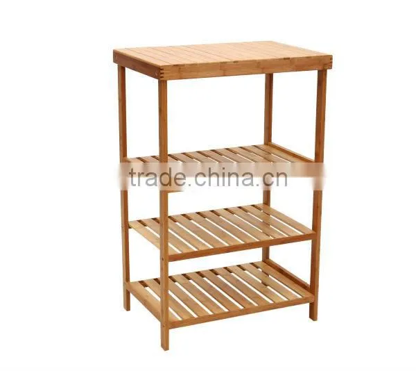 Self-assemble Microwave Oven Grill Rack,4tiers Kitchen Storage Rack