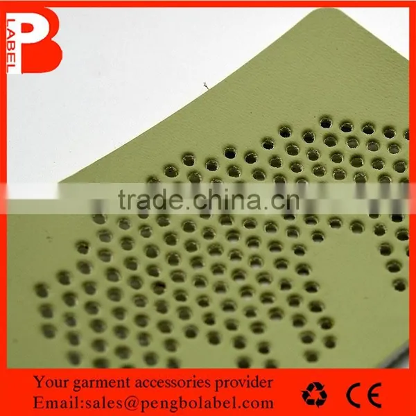 China Eco-Friendly Custom Sheepskin Leather Patches photo-3