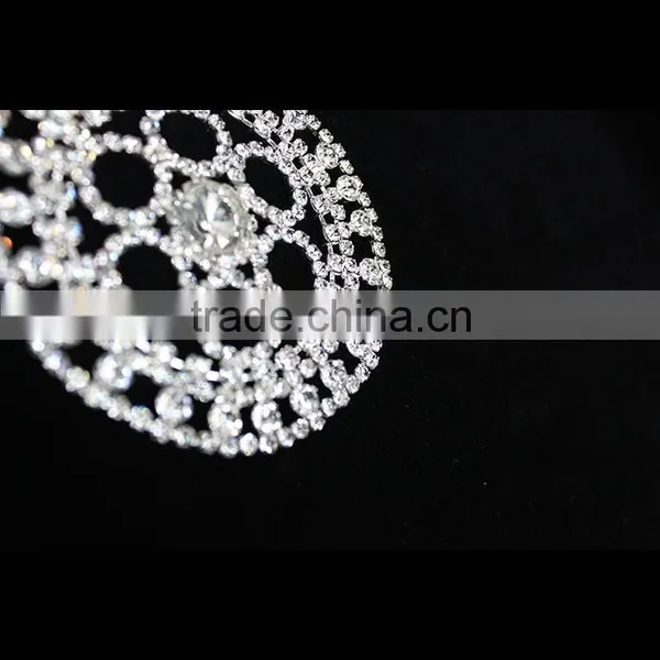 2015 Wholesale Round Rhinestone Applique for Garment Decoration photo-3