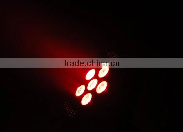 Sound Active DMX 512 6*Tri-3W RGB Wireless Par Light Wedding Light photo-5