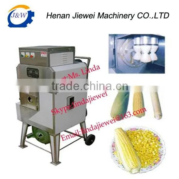 China factory supply sweet corn sheller machine/fresh corn seeds remover/frozen corn sheller