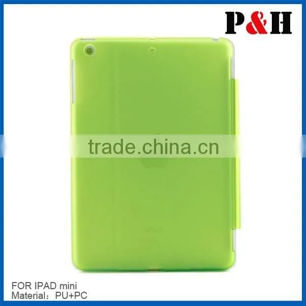 Wholesale Multi Color Smart Tablet PU Leather Case for IPad photo-3