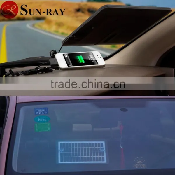 6W DC 12V Solar Battery Charger For Cars , Trucks, Boat, Motorcycle photo-2
