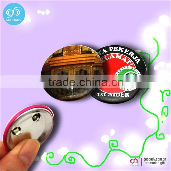 Custom Badge Manufacturer Cheap Tin Metal Pin Button Badge photo-4