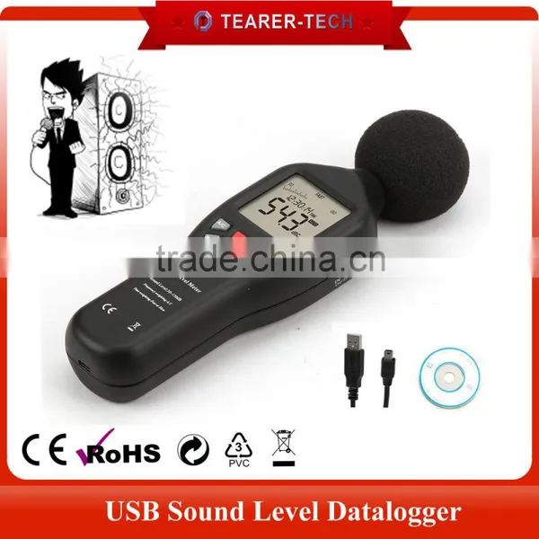High Quality USB Interface 30~130dB Sound Datalogger for Noise Measurement TL-200 photo-5