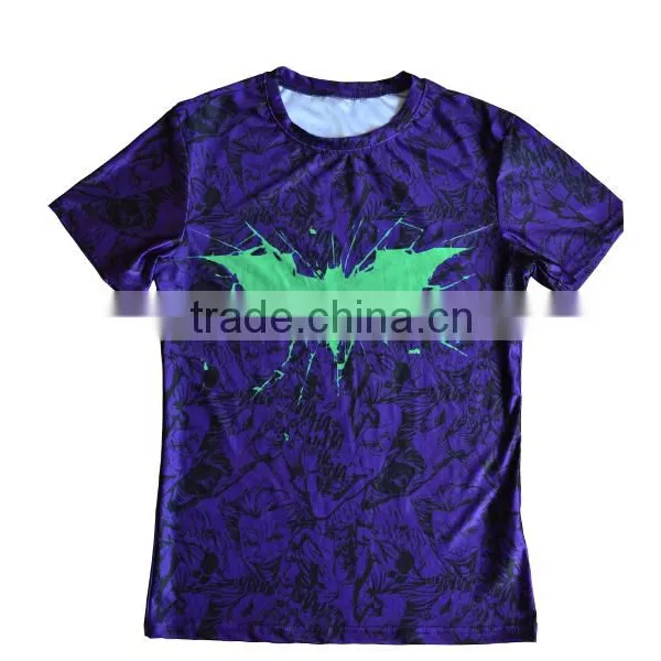 Marvel Men's Bat-man Pattern Tights Shirt Compression Fitness 3d Printed T Shirt Superhero Quick Dry Male Tops Brand Clothing photo-5