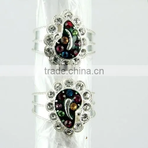 Gemstone Jewelry !! Multi CZ 925 Sterling Silver Toe Ring, Handmade Silver Jewelry, Silver Jewelry
