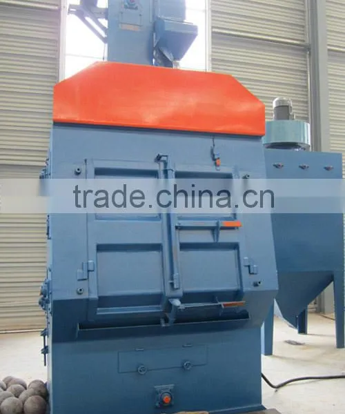 Barrel Blast Machines/Tumblast Machine/Rubber Apron Type Shotblasting Machine photo-4
