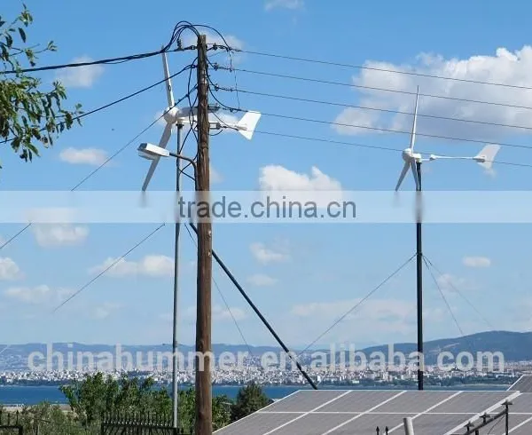 DC48v/60v wind turbine wind power system 1kw for telecom station use