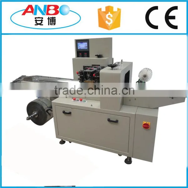 Bamboo skewers wrapping machine