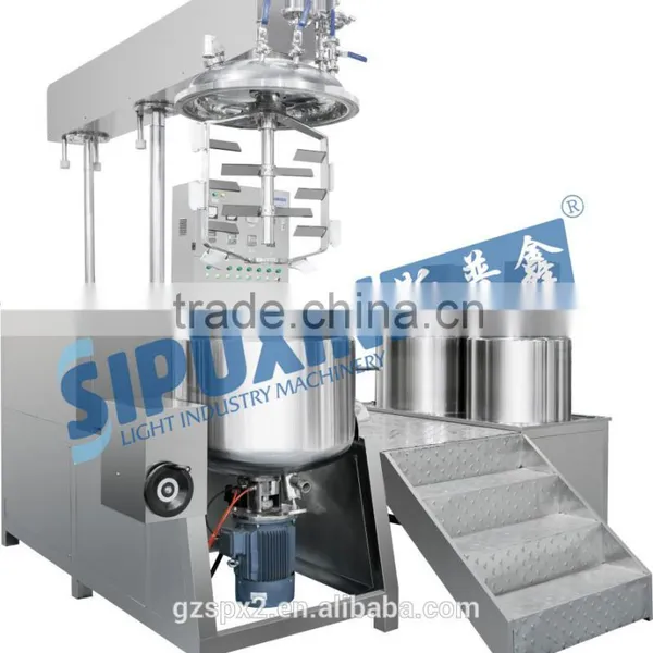 Vacuum Homogenizer Mayonnaise Making Mixer Machine With High Shear Mixer Supplier's Choice photo-3
