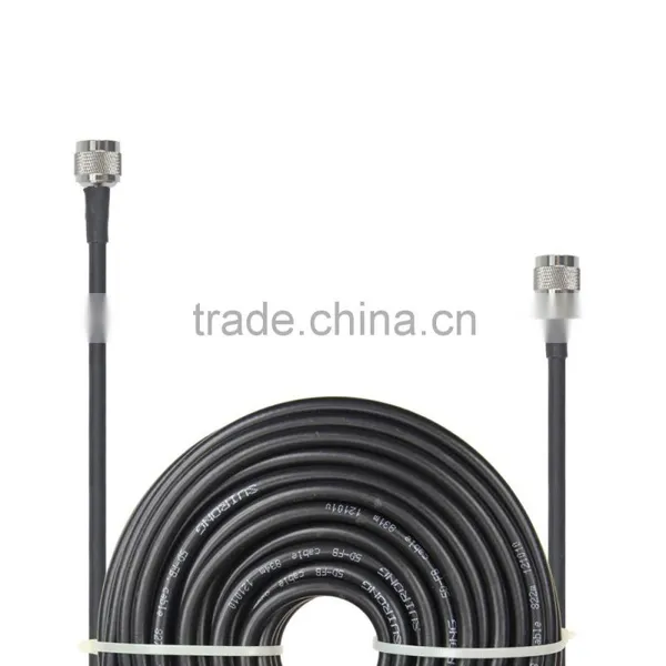 20 Meters 50-5D Black Cable for Cell Signal Repeater photo-3