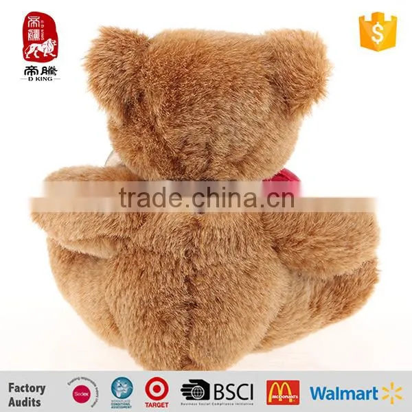Soft Teddy Bear Toys Valentine Day Cute Toys With Heart Plush Toy photo-4