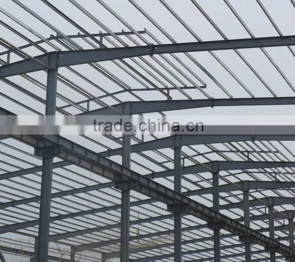 Pre-engineered Double Span Iron Frame Warehouse photo-2