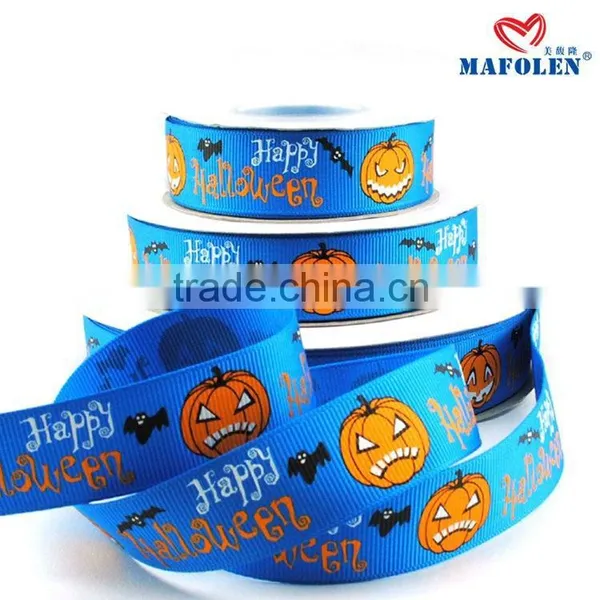 Wholesale New Design Printed Grosgrain Halloween Ribbon photo-2