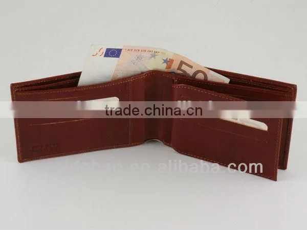 Genuine Leather Durable Man Leather Wallet Fashion Male Wallet in Hot Selling photo-4