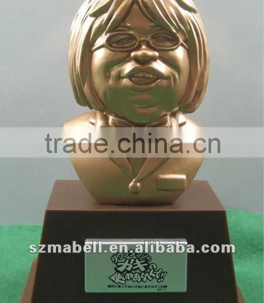 Guaranteed 100% Resin artwork/ Custom Head Portrait/OEM service