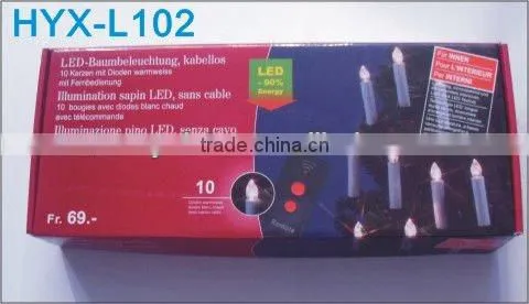 led flashing electronic candle