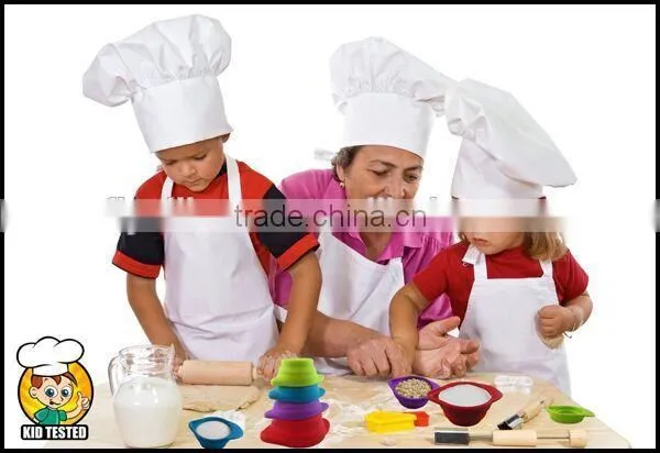 Foldable Non-stick Silicone Measure Set Cups photo-6