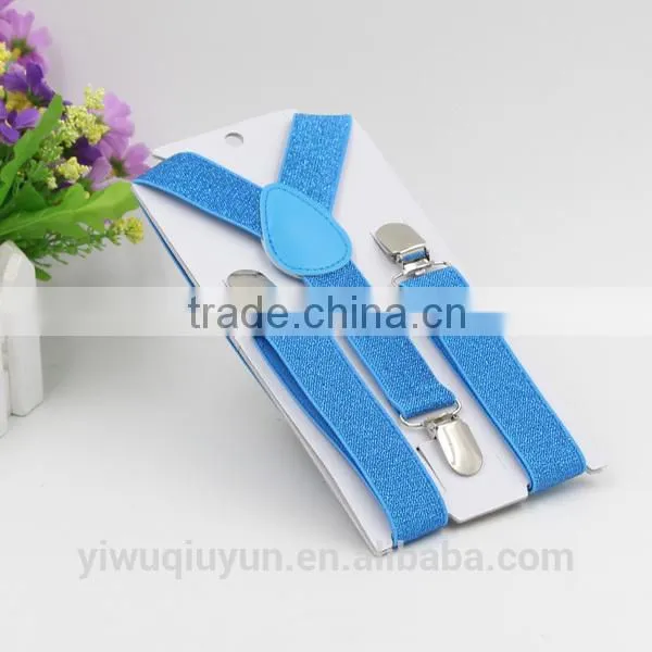 Clip-on Elastic Braces Kids Baby Suspenders Children Accessories Y-Back With 3 Clips 65*2.5cm for 1-8 Years Kids photo-6