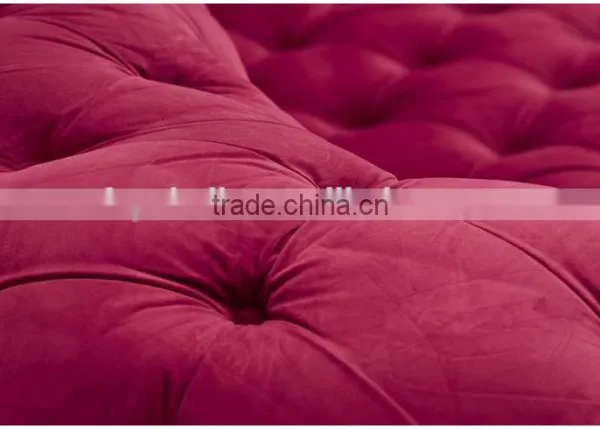 Living Room Furniture Upholstered Recliner Single Armrest Round Sofa for Apartment photo-4