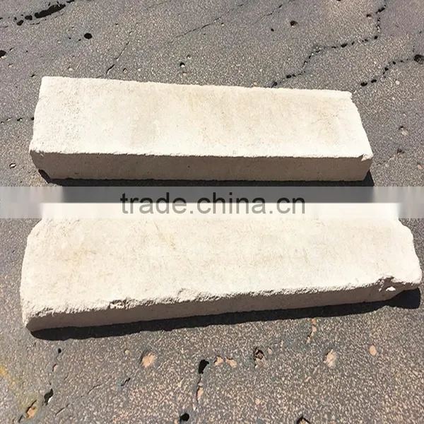 White Old Brick in 1910-1940s Building Brick Loess Material History Feeling