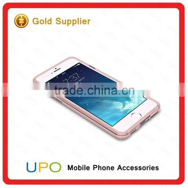 [UPO] 2016 Unique Clear Hard Plastic Acrylic Transparent TPU Waterproof Phone Case for IPhone 6 photo-4