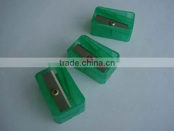 Best Sale Promotional Cheap Transparent Color Plastic Pencil Sharpeners photo-4