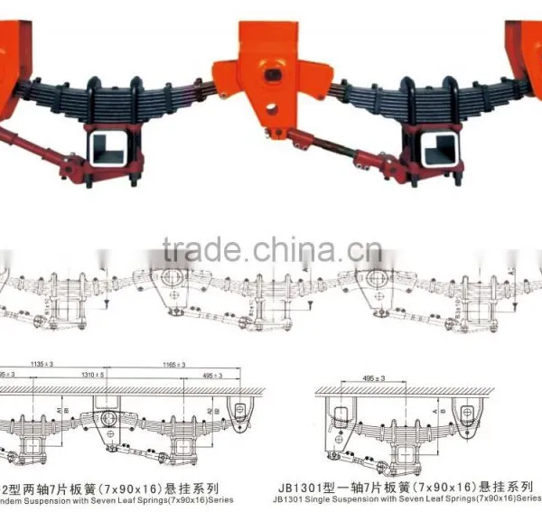 Mechanical Suspension/air Suspension/semi Trailer Suspension photo-4