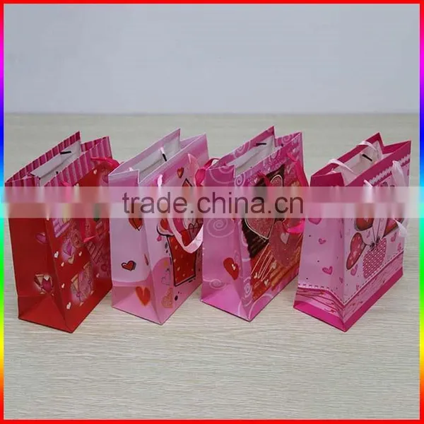Paper Package Gift Bag / Gift Shopping Bag With Glitter Powder photo-4