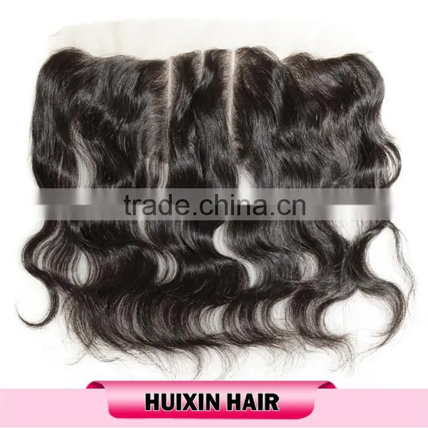 Hot Sell Grade 7A 100% Human Hair Virgin Brazilian Body Wave Hair Lace Frontal Closures photo-4