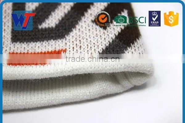 Wholesale Promotional Winter Knit Hat Applique Lovely Girl Beanie Hat photo-5