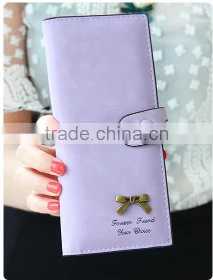 2015 Most Favorite Leather Wallet Woman Wallet photo-3