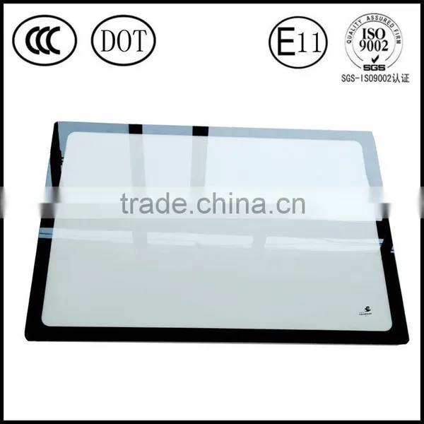 Kato Excavator Used Parts HD 820 Rear Cab Glass Windscreen photo-4