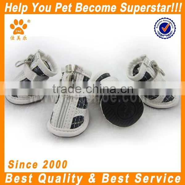 JML Fashion PU Leather Weightlifting Red Dog Shoes for Sale Pet Shoes Pet Accessories photo-2