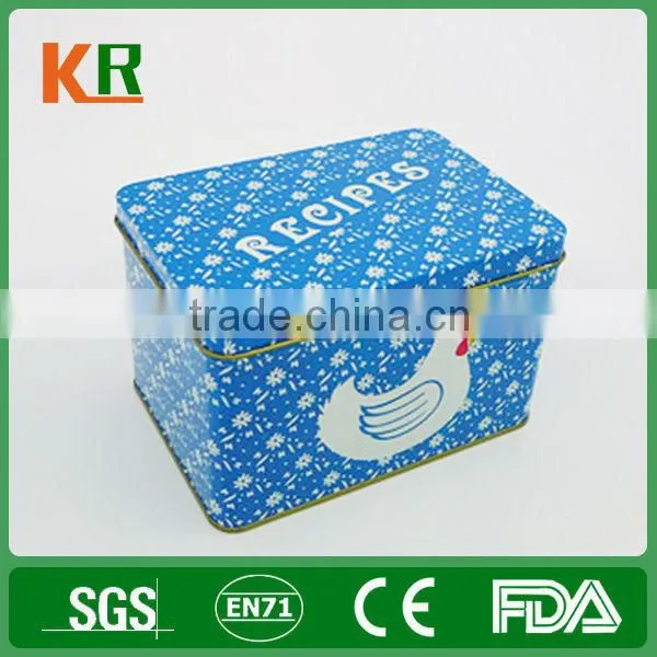 Square Tea Tin Box