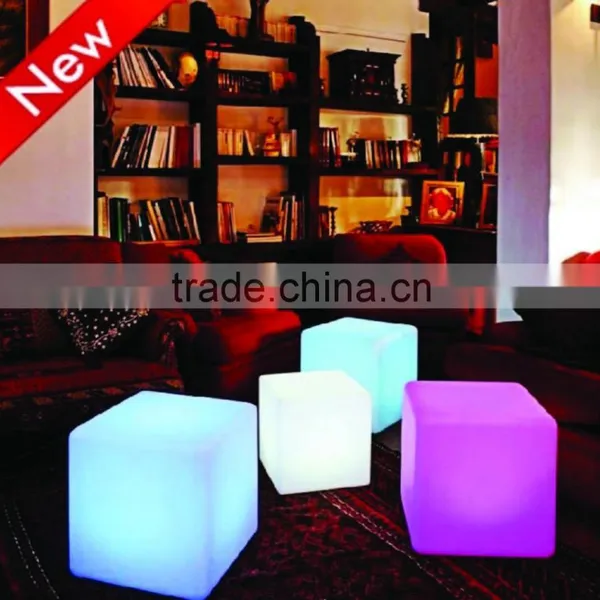 50CM Outdoor Waterproof Led Cube Color Changing Square Bar Seat Furniture/Remote Control Outdoor Led Flood Lights photo-4
